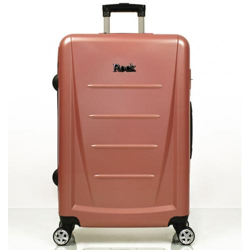 Cestovní kufr Rock 0229/3 97 l - růžový