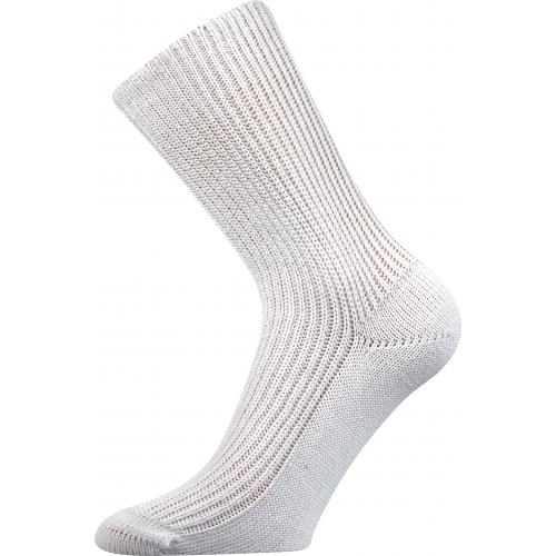 Ponožky unisex Boma Pepina - biele