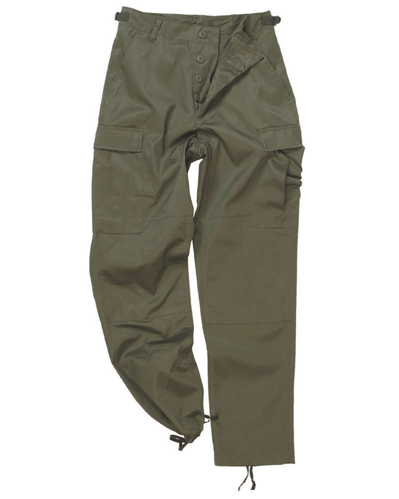 US kalhoty BDU - olivové, XL