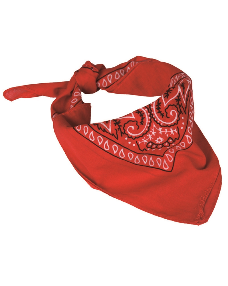 Šátek bandana Western - červený