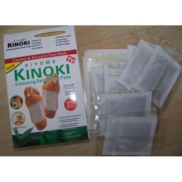 Detoxikační náplasti Kinoki 10 ks - bílé