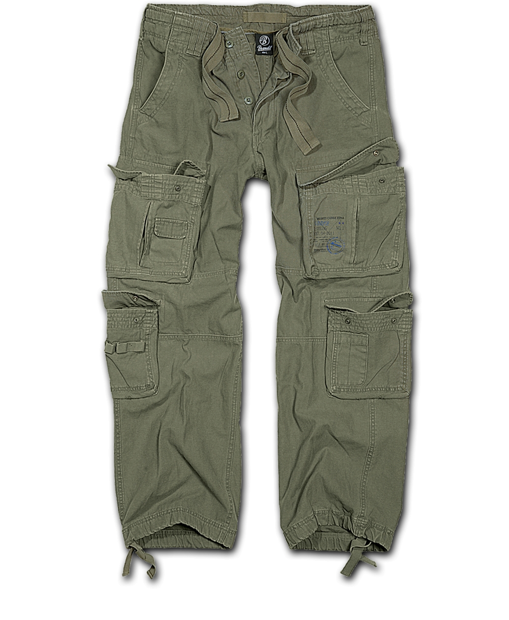 Kalhoty Brandit Pure Vintage - olivové, XL