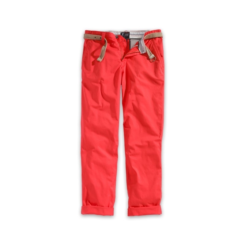 Kalhoty Xylontum Chino Trousers - červené, M