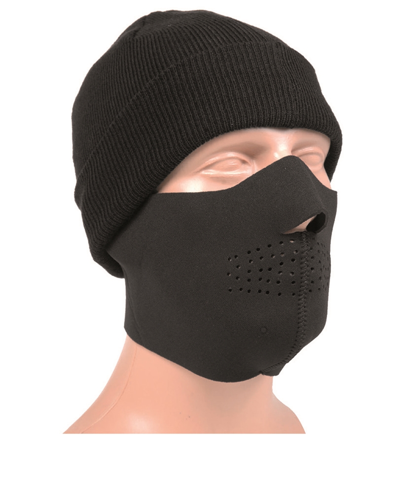 Maska obličejová Neopren 3 mm - černá