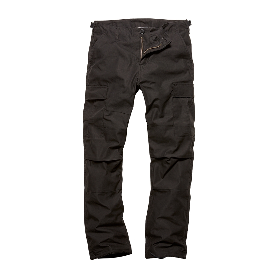 Kalhoty Vintage Industries BDU - černé, 3XL