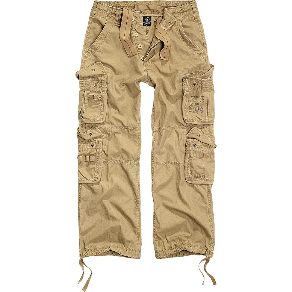Kalhoty Brandit Pure Vintage - béžové, S