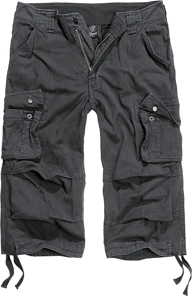 3/4 kalhoty Brandit Urban Legend - černé, XL