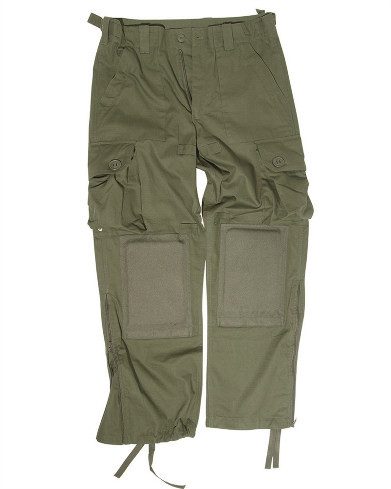 Kalhoty s nákoleníky Mil-Tec Light Weight - olivové, XXL