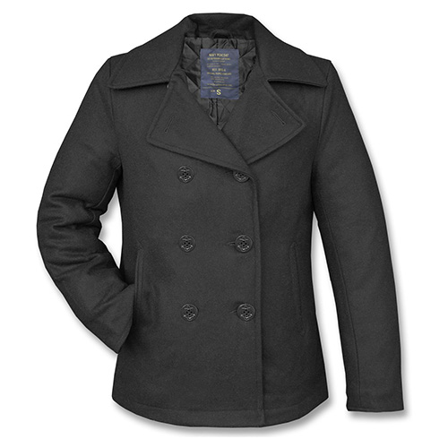 Kabát US Pea Coat - černý, 4XL
