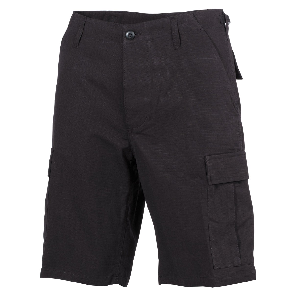 Krátké kalhoty MFH US BDU Rip-Stop - černé, XL