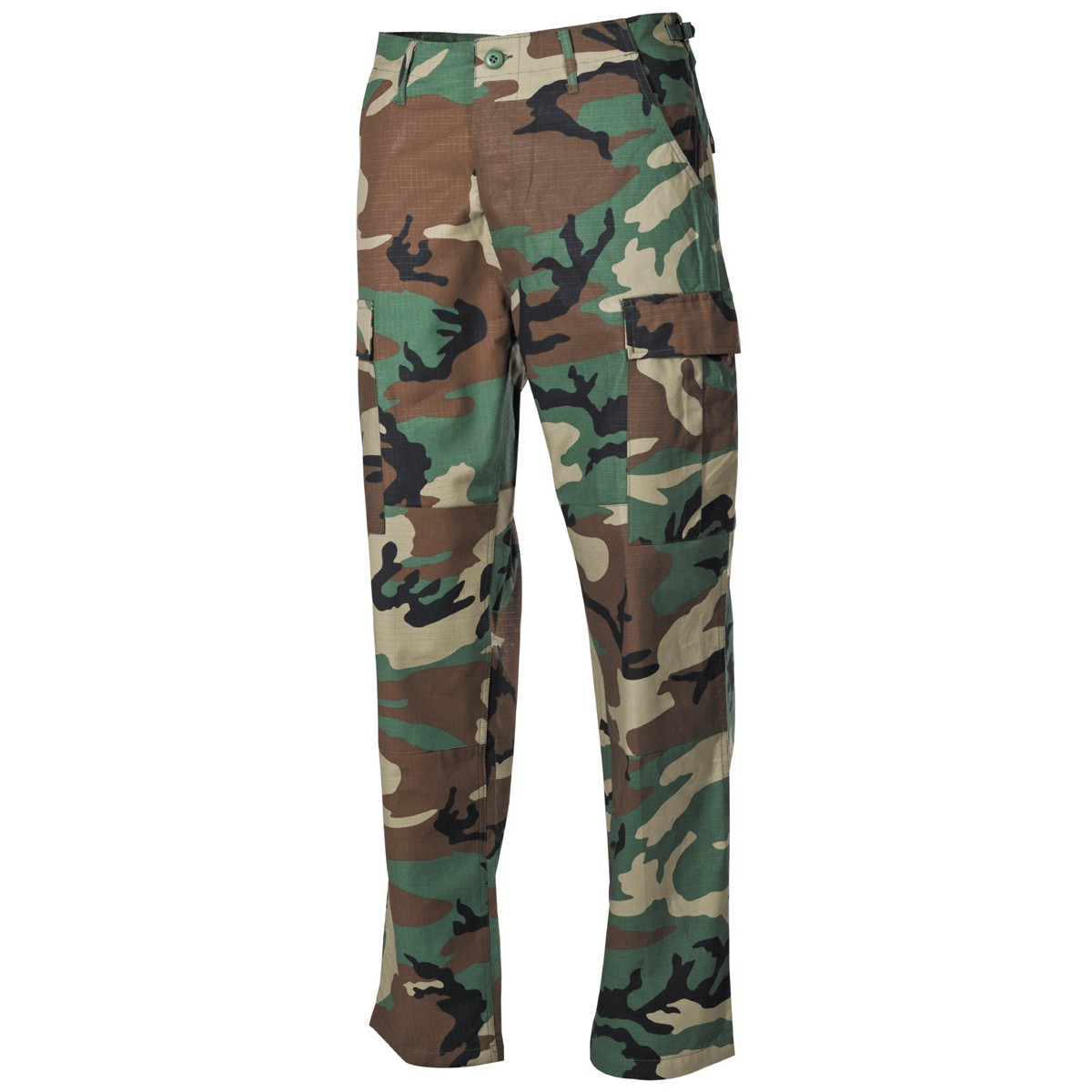 Bojové kalhoty US BDU - woodland, XL