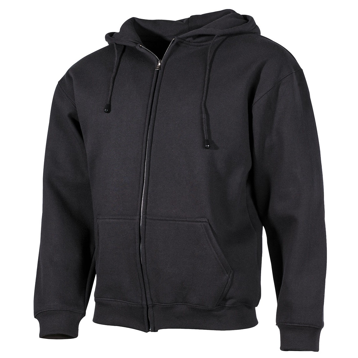 Mikina s kapucí Pro Company Zip - černá, XL