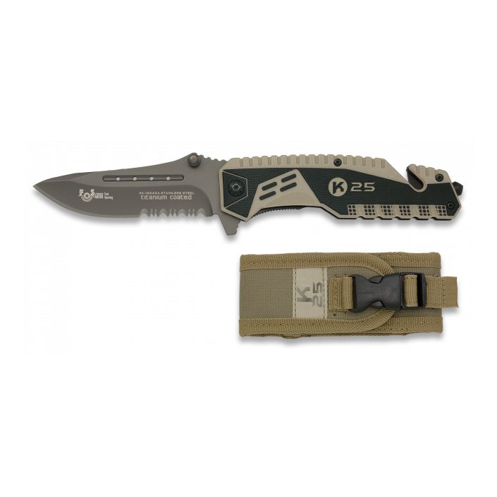 Nůž K25 Attraction 2 - khaki (18+)