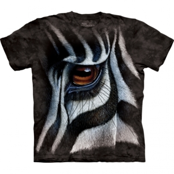 Tričko dětské The Mountain Zebra Eye - černé, S