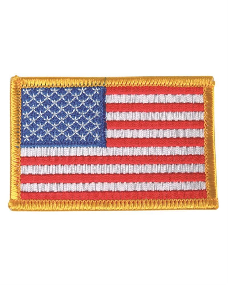 Textilní nášivka Mil-Tec vlajka USA 7,5x5 cm - barevná
