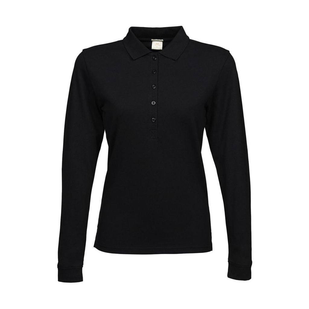 Košile dámská Tee Jays Luxury Stretch - černá, 3XL