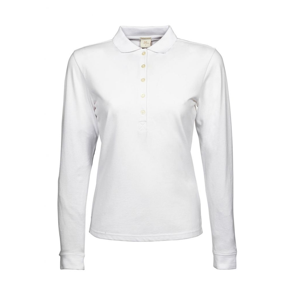 Košile dámská Tee Jays Luxury Stretch - bílá, XXL