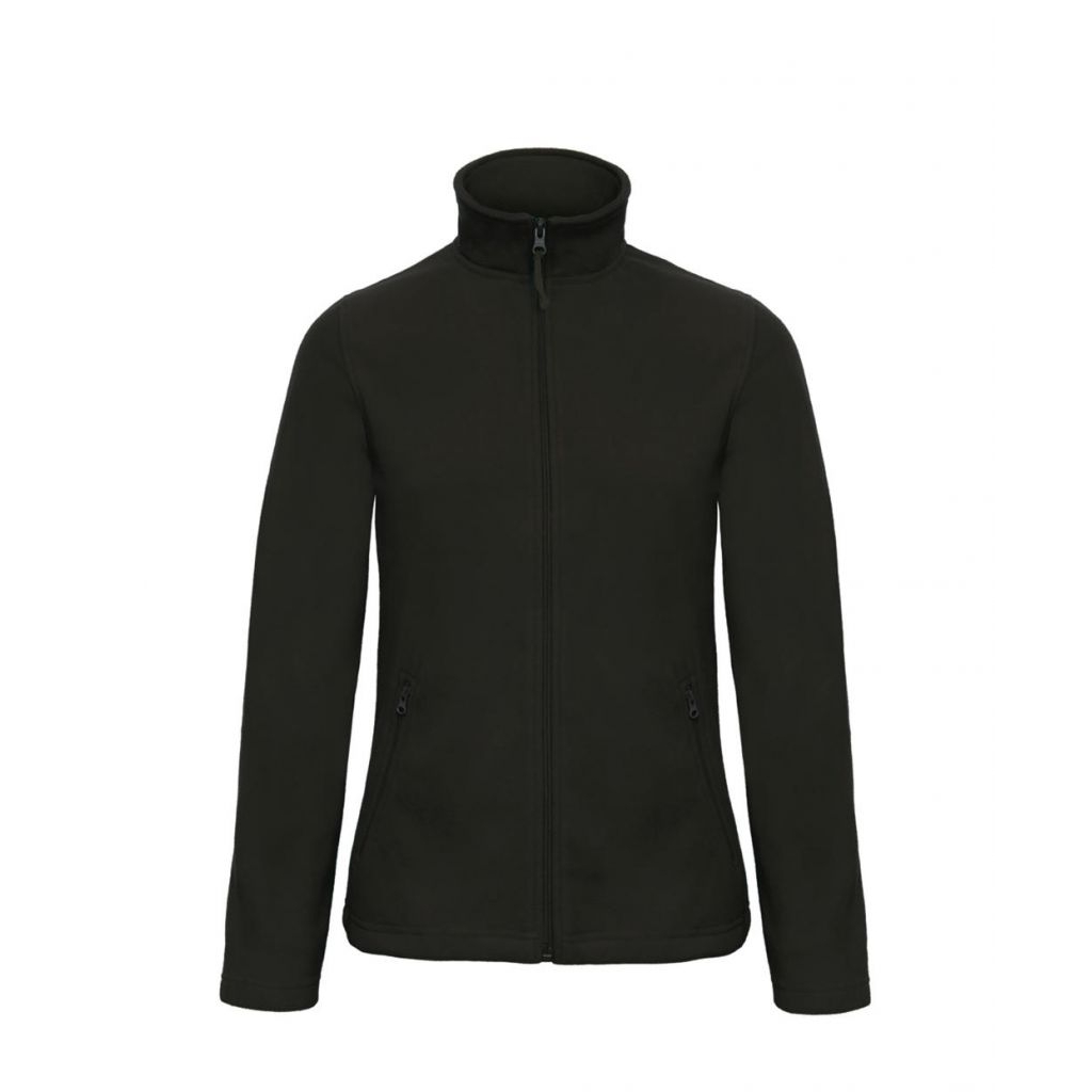 Mikina dámská B&C Micro Fleece - černá, 3XL
