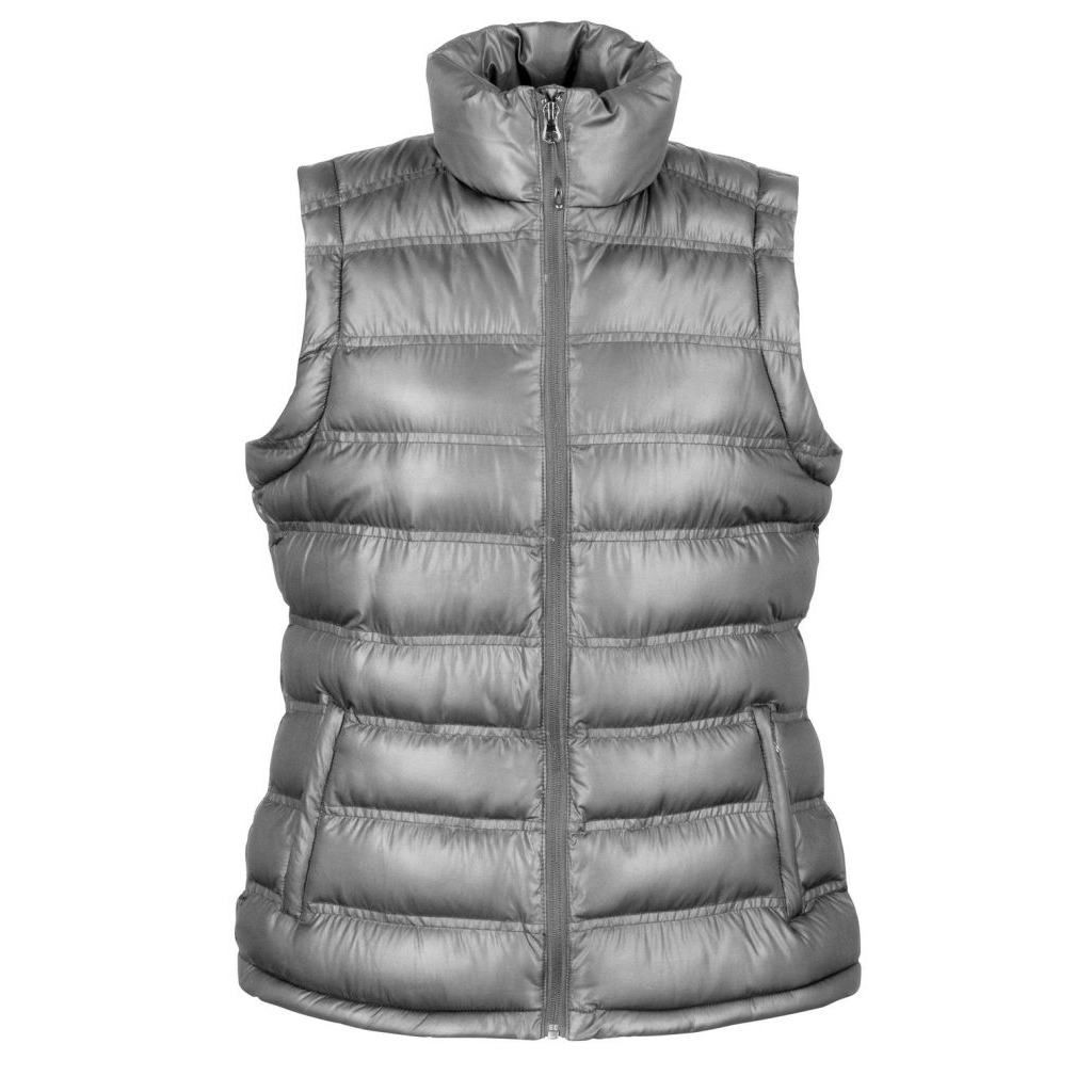 Dámská prošívaná vesta Result Ice Bird - šedá, XL