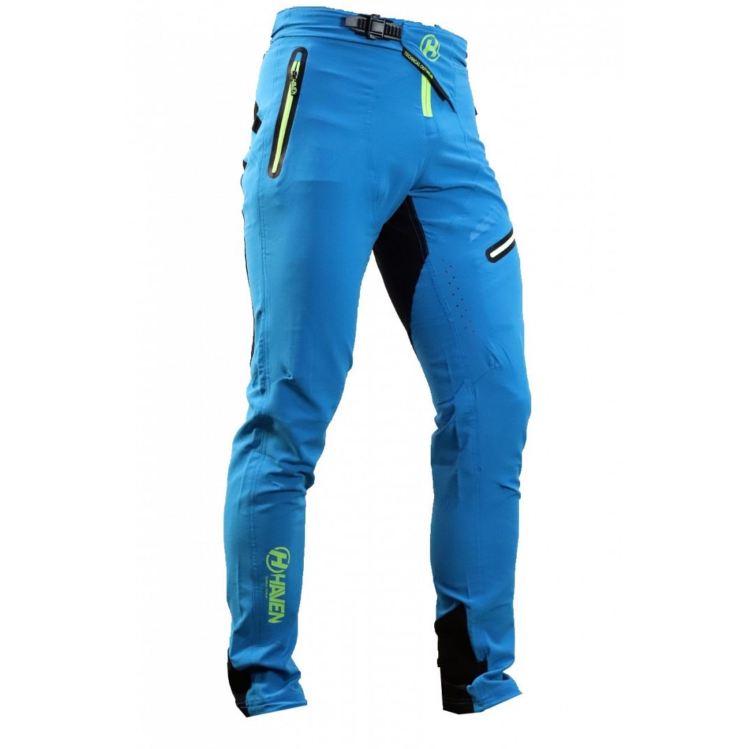 Kalhoty unisex Haven Energizer - modré-zelené, S