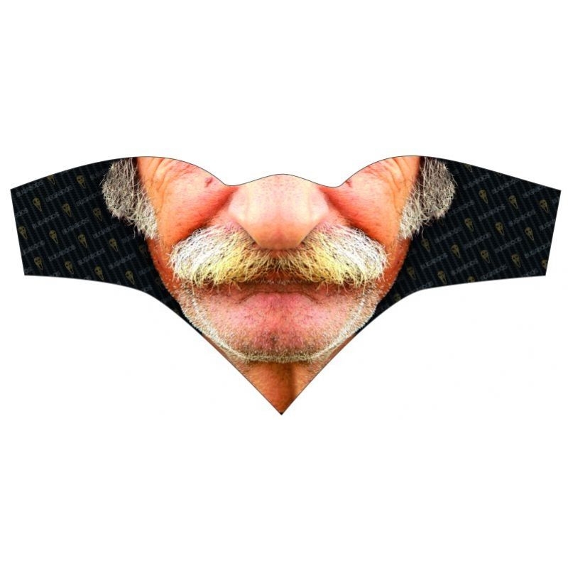 Šátek Bugaboos Moustache - barevný, L/XL