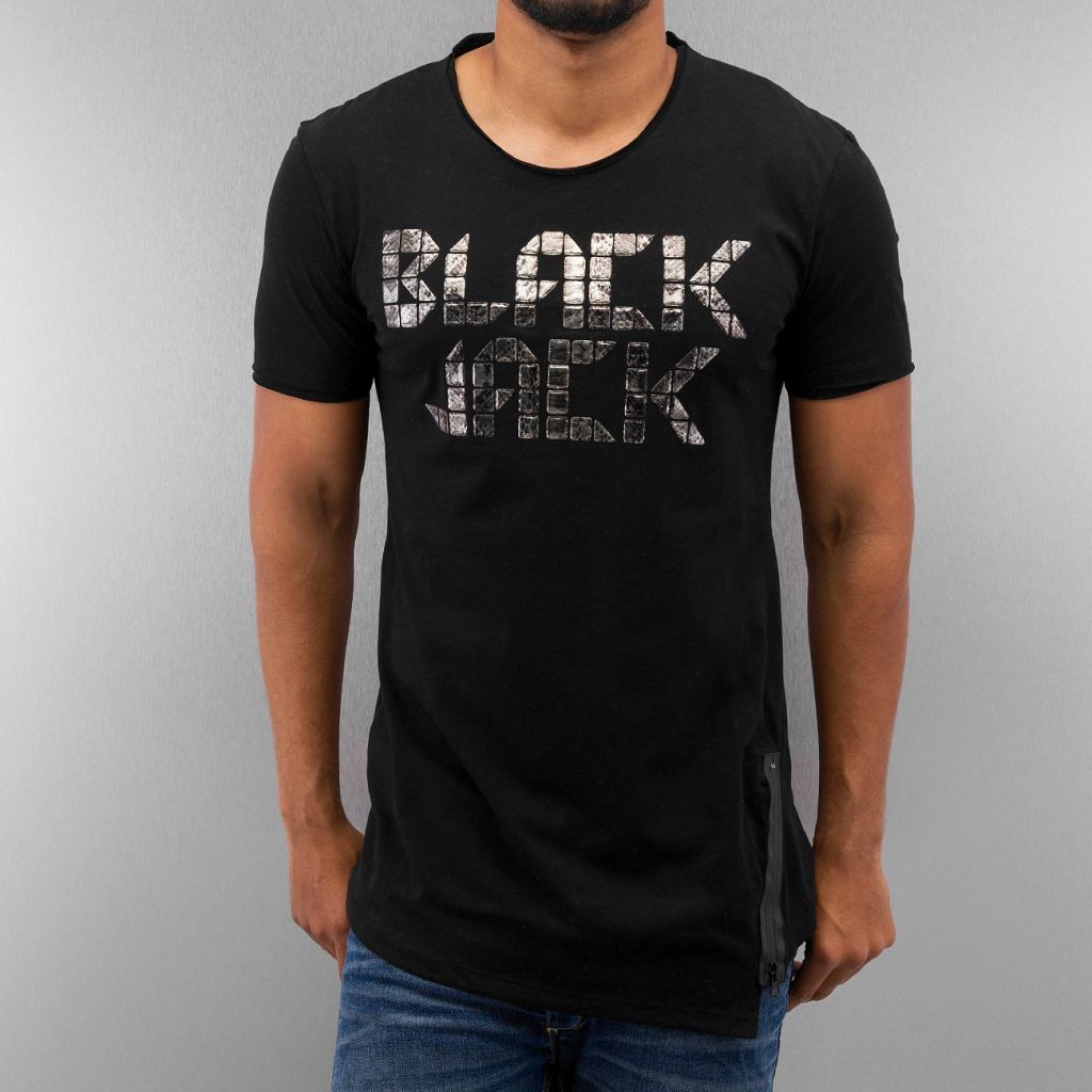 Tričko Just Rhyse Black Jack - černé