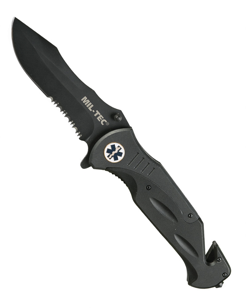 Nůž zavírací Mil-Tec G10 Medical - černý (18+)