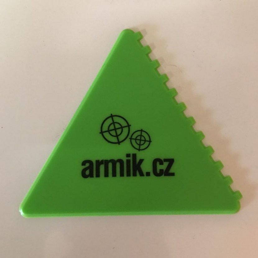 Autoškrabka Armik.cz - svetlo zelená