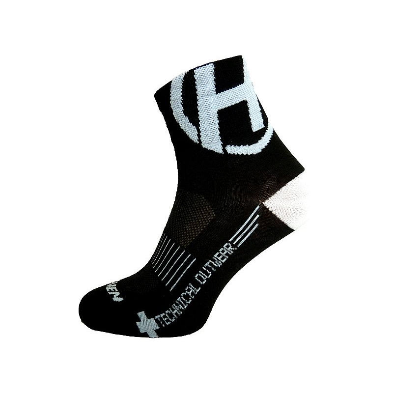 Ponožky Haven Lite Neo 2 páry - černé-bílé, 10-12