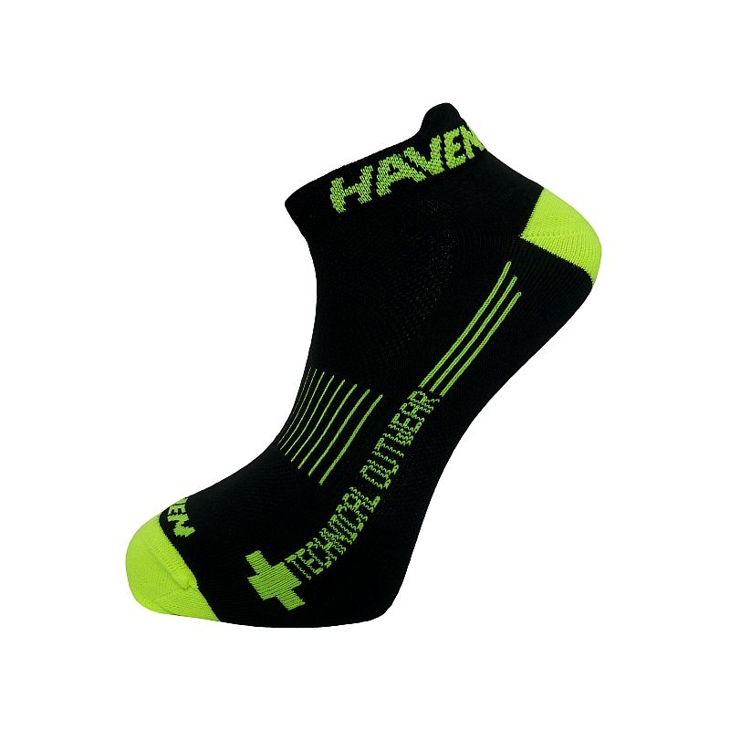 Ponožky Haven Snake Neo 2 páry - černé-žluté, 4-5