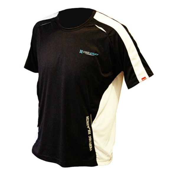 Tričko s krátkým rukávem Haven Blader - černé-bílé, XL