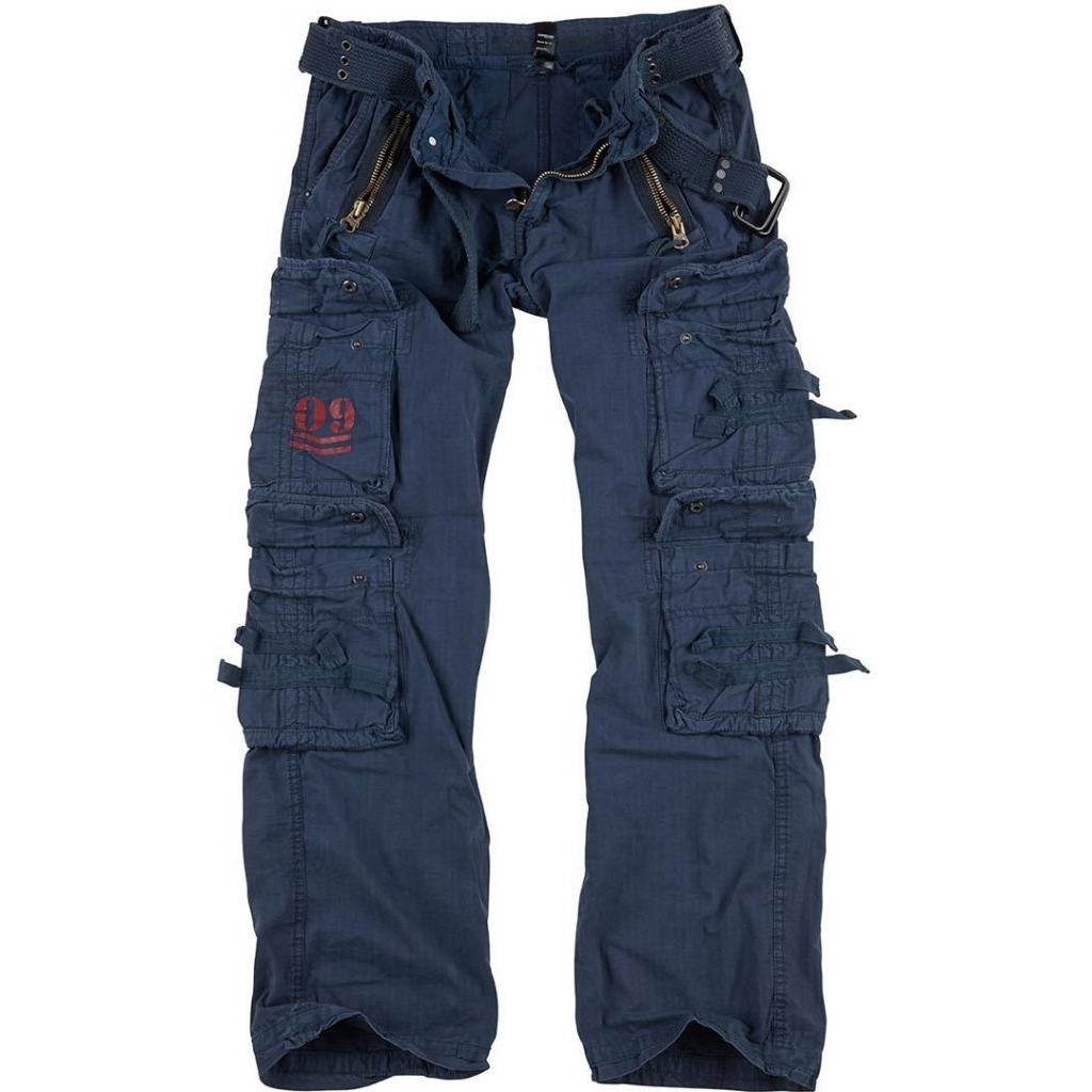 Kalhoty Surplus Royal Traveller - modré, XXL