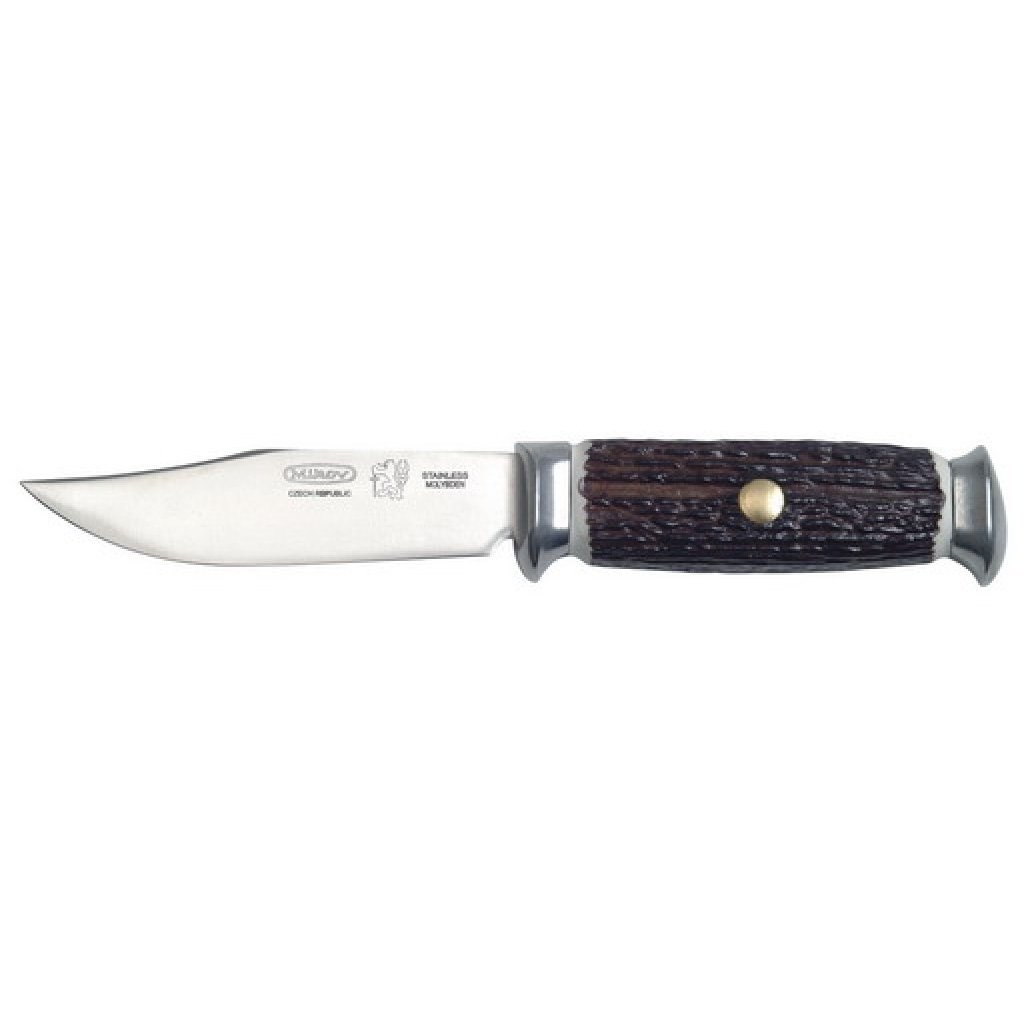 Nůž lovecký Mikov 375-NH-1 - stříbrný-hnědý (18+)