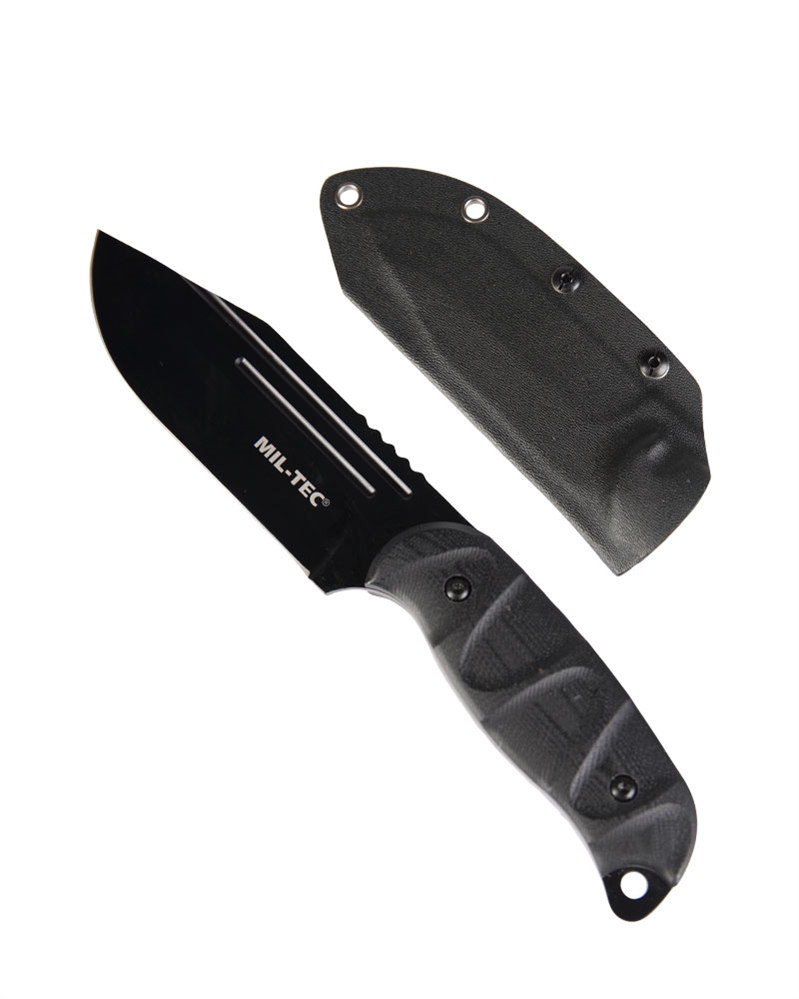 Nůž Mil-Tec ST Combat G10 Kydex - černý