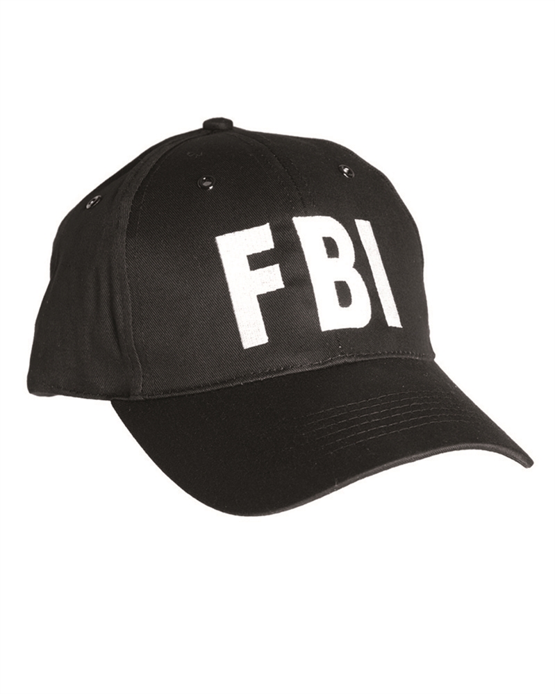 Kšiltovka Mil-Tec FBI - černá