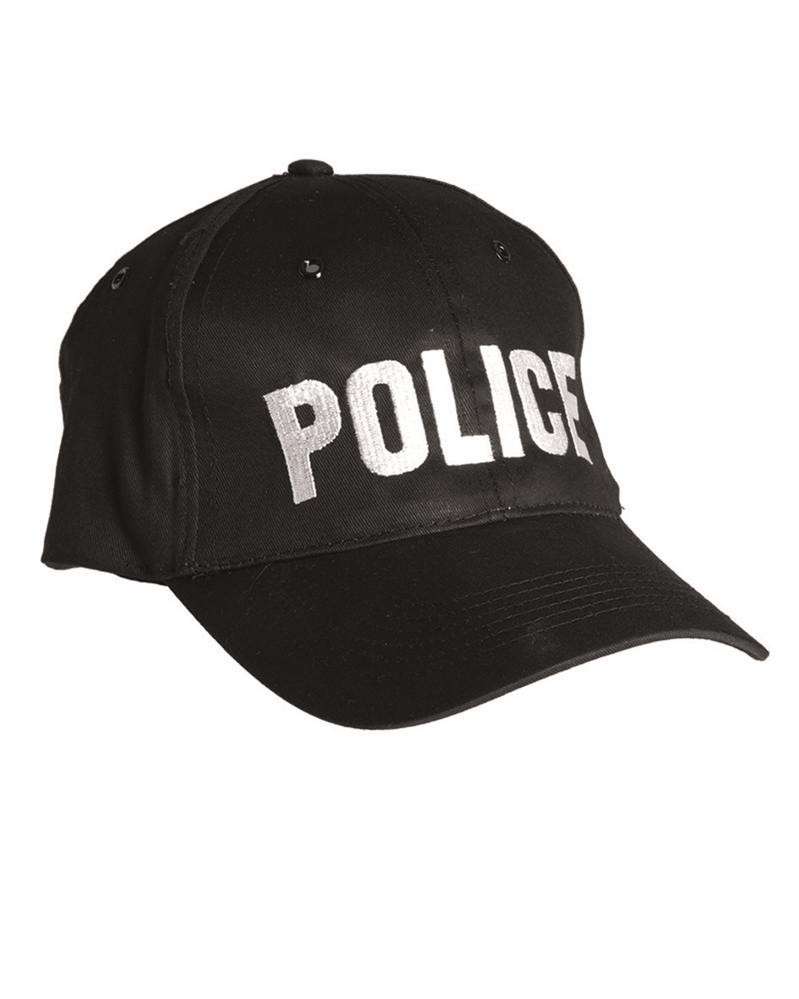 Kšiltovka Mil-Tec POLICE - černá
