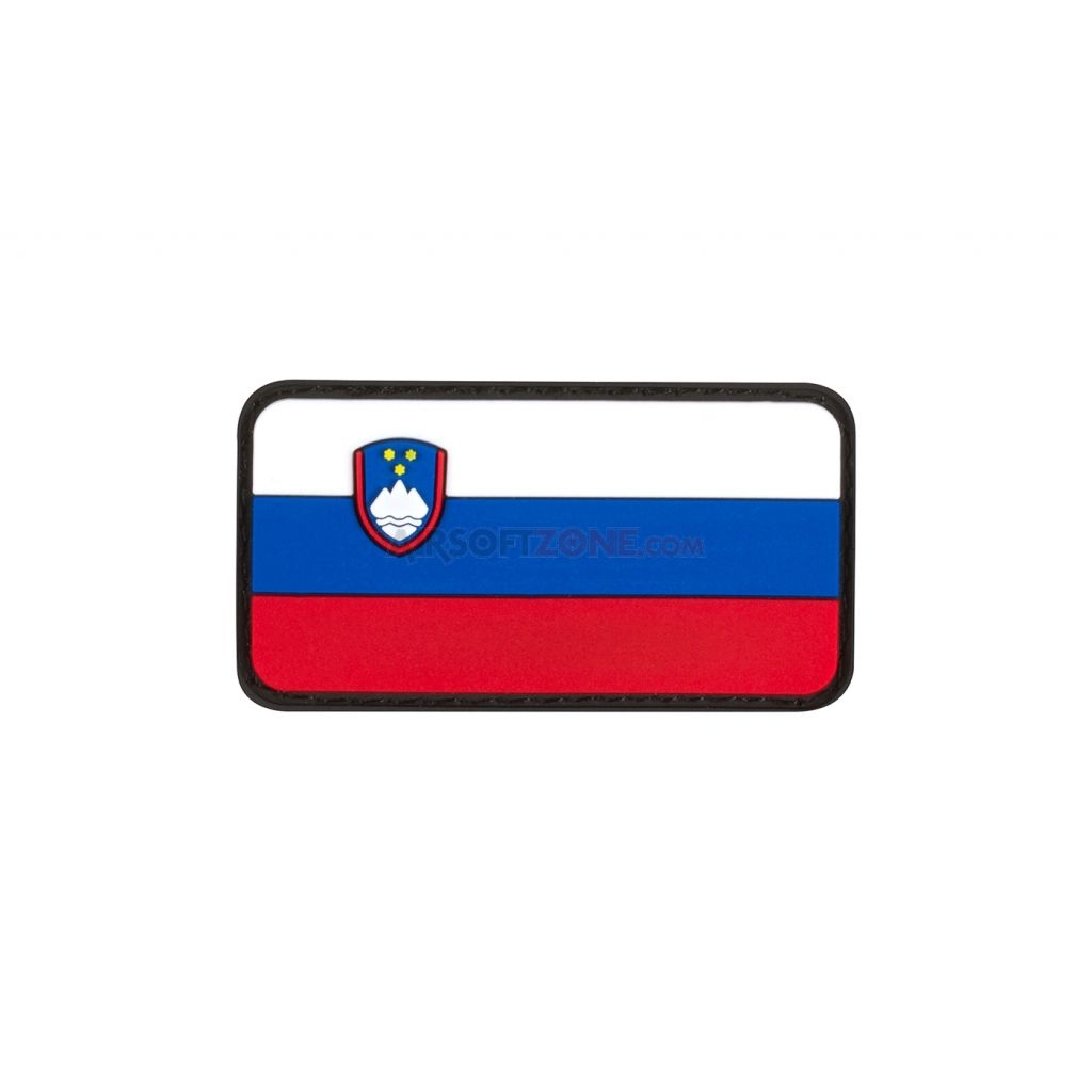Gumová nášivka Jackets to Go vlajka Slovinsko - barevná