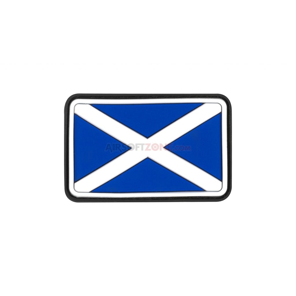 Gumová nášivka Jackets to Go vlajka Skotsko - barevná