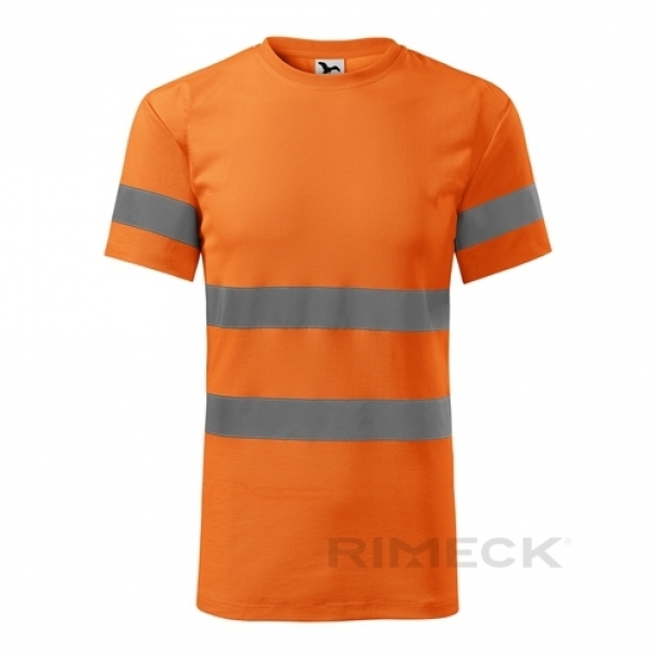 Tričko Rimeck HV Protect - oranžové, XXL