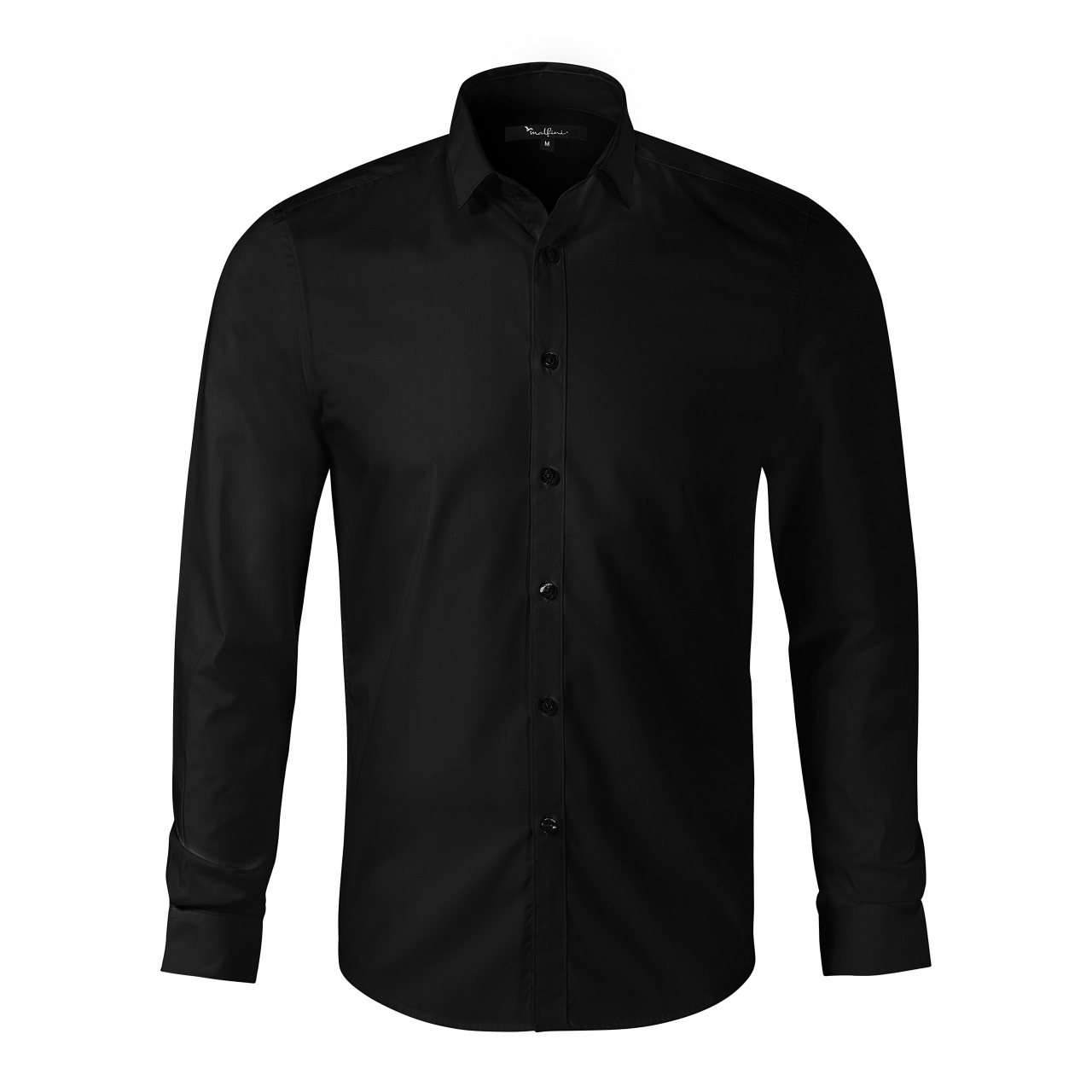 Košile s dlouhým rukávem Malfini Dynamic - černá, S