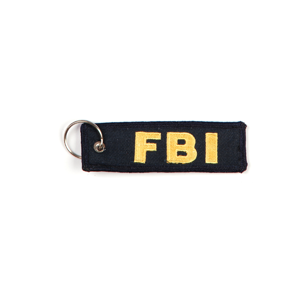 Přívěsek na klíče Fostex FBI - černý