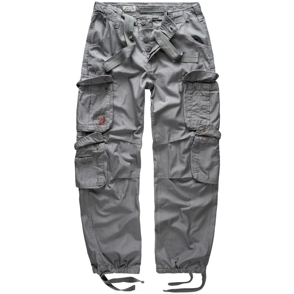 Kalhoty Airborne Vintage - šedé, 4XL