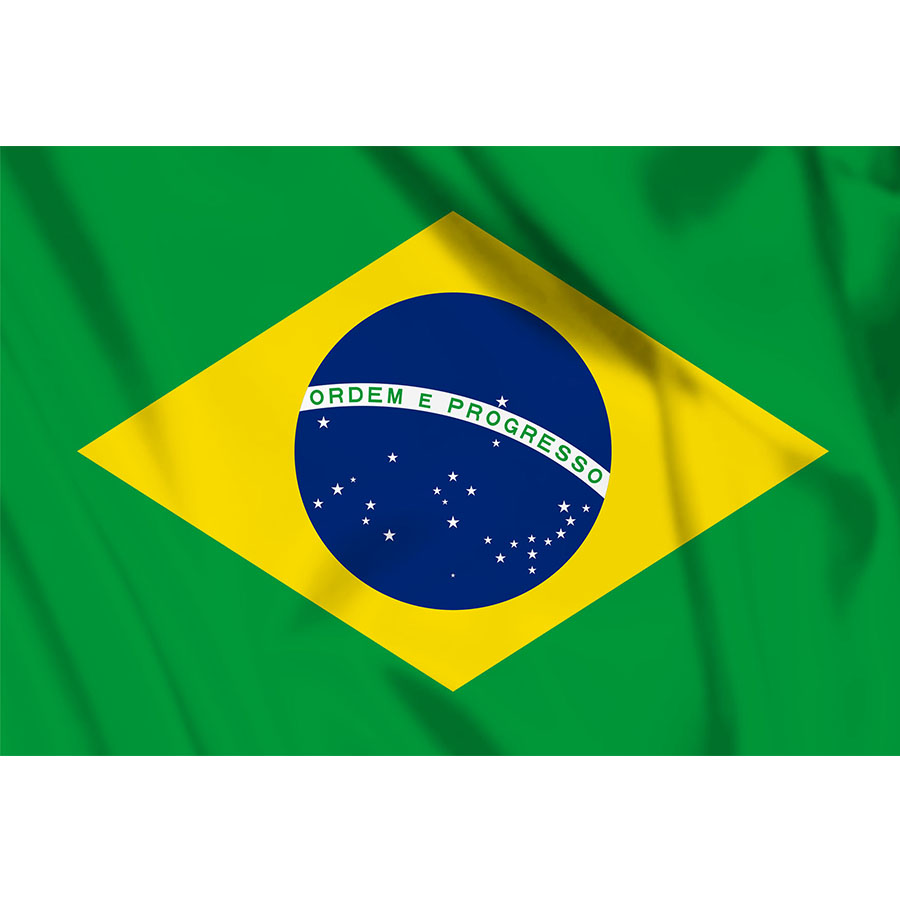 Vlajka Fostex Brazílie 1,5x1 m