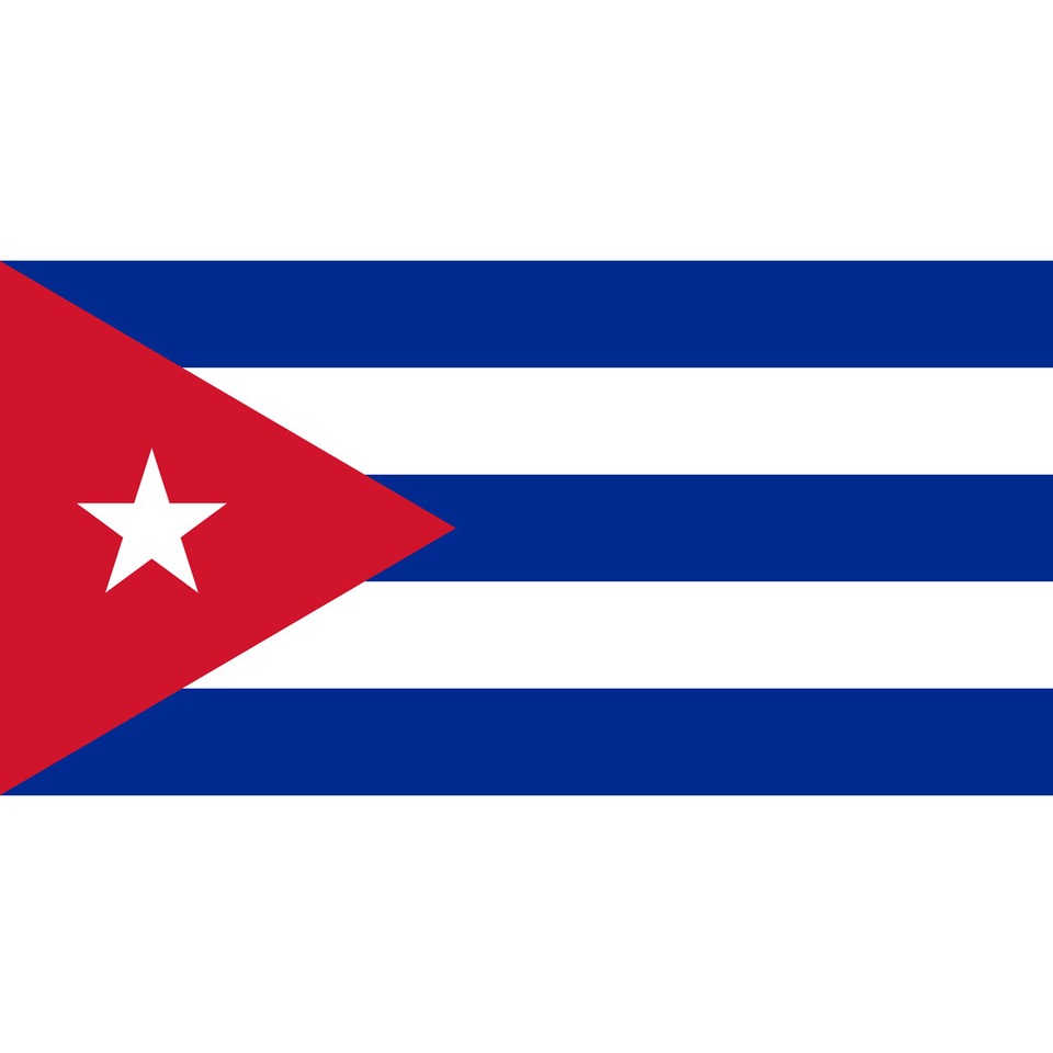 Vlajka Fostex Kuba 1,5x1 m