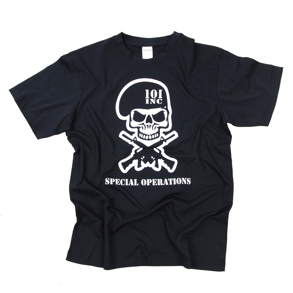 Tričko 101 Inc Special Operations - černé, S
