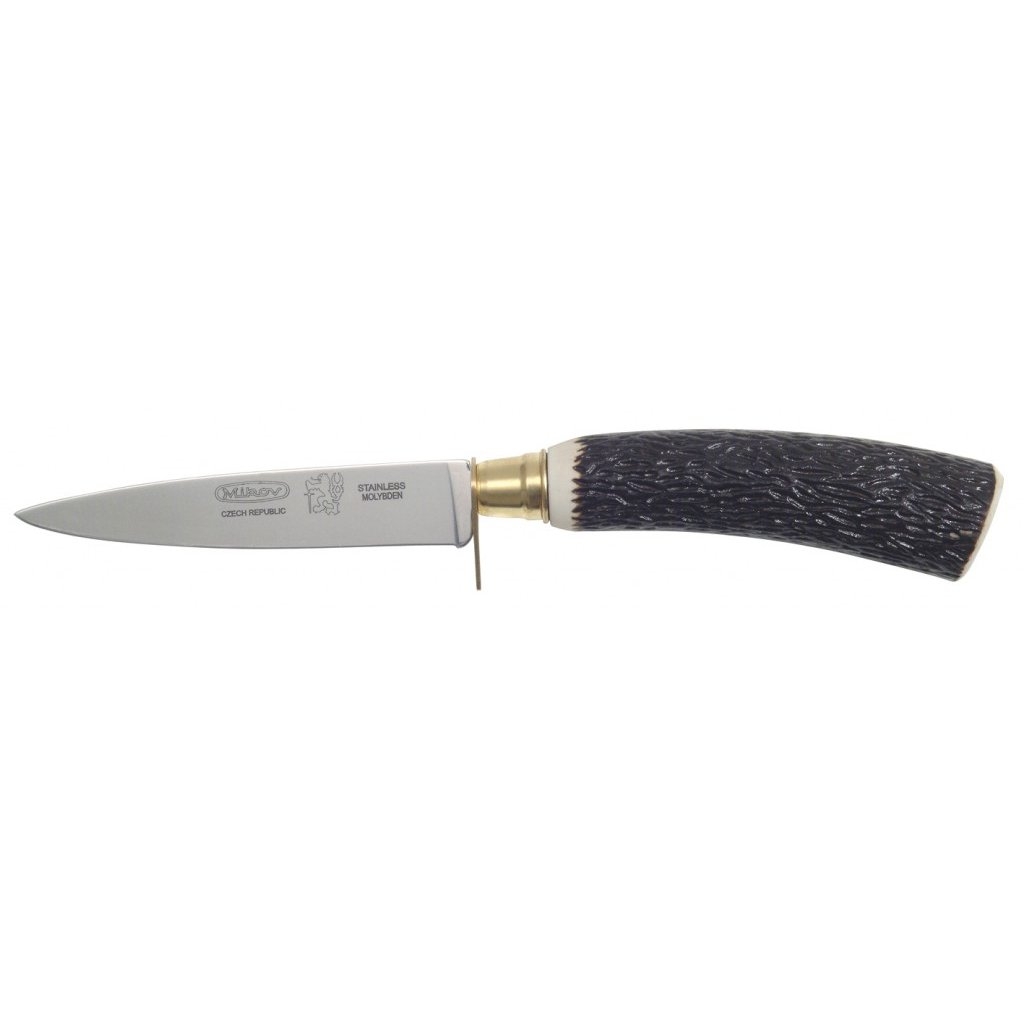 Nůž lovecký Mikov Pionyr 374-NH-1 - hnědý-stříbrný (18+)