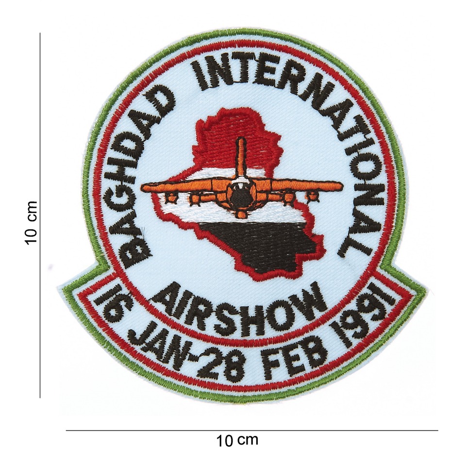 Nášivka textilní 101 Inc Baghdad International Airshow - barevná