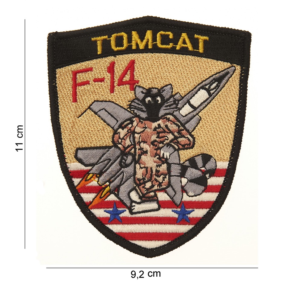 Nášivka textilní 101 Inc Tomcat F-14 - barevná