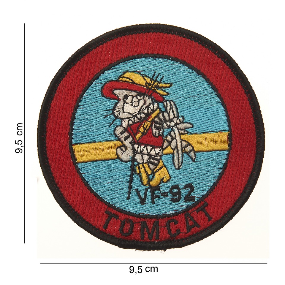 Nášivka textilní 101 Inc Tomcat VF-92 - barevná