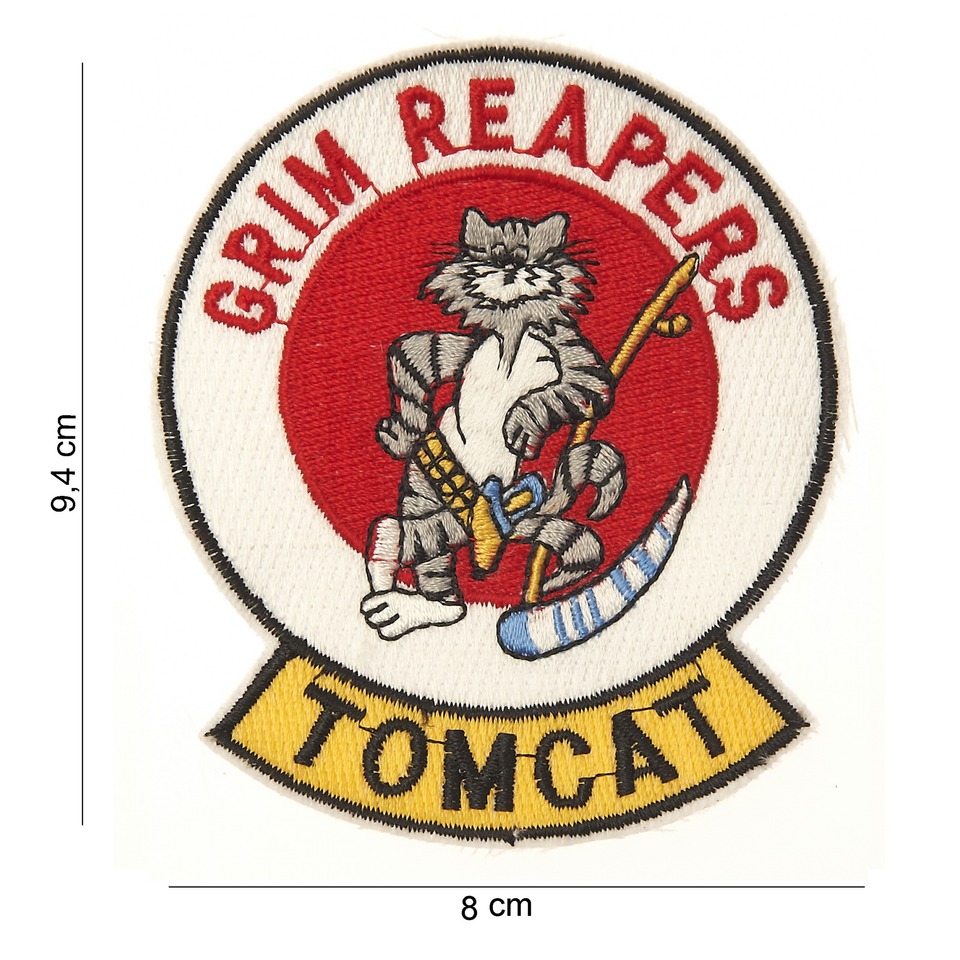 Nášivka textilní 101 Inc Tomcat Grim Reapers - barevná